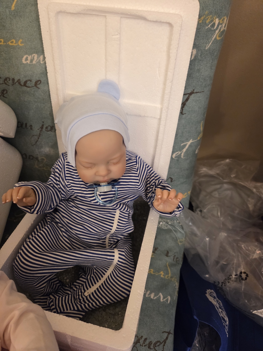 Reborn Baby Boy With Cloth Body